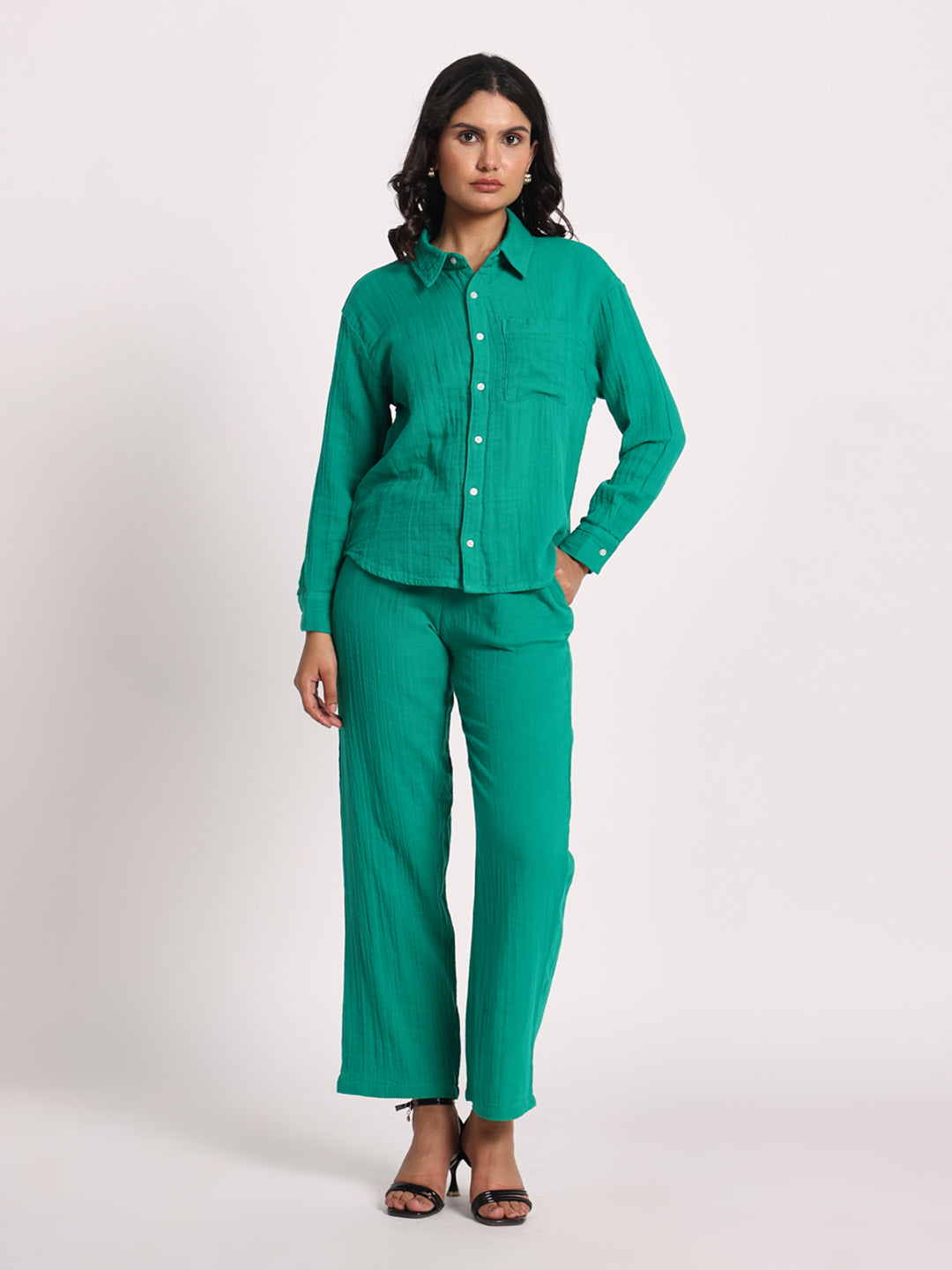 The "Vibrant Teal" Co-ord Set