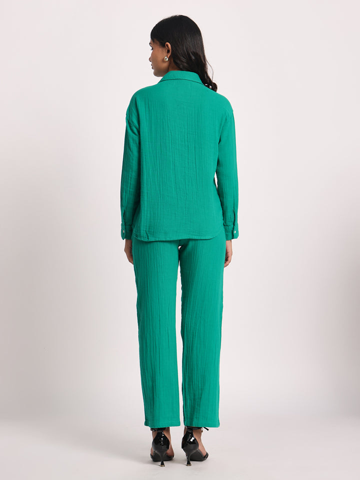 The "Vibrant Teal" Co-ord Set