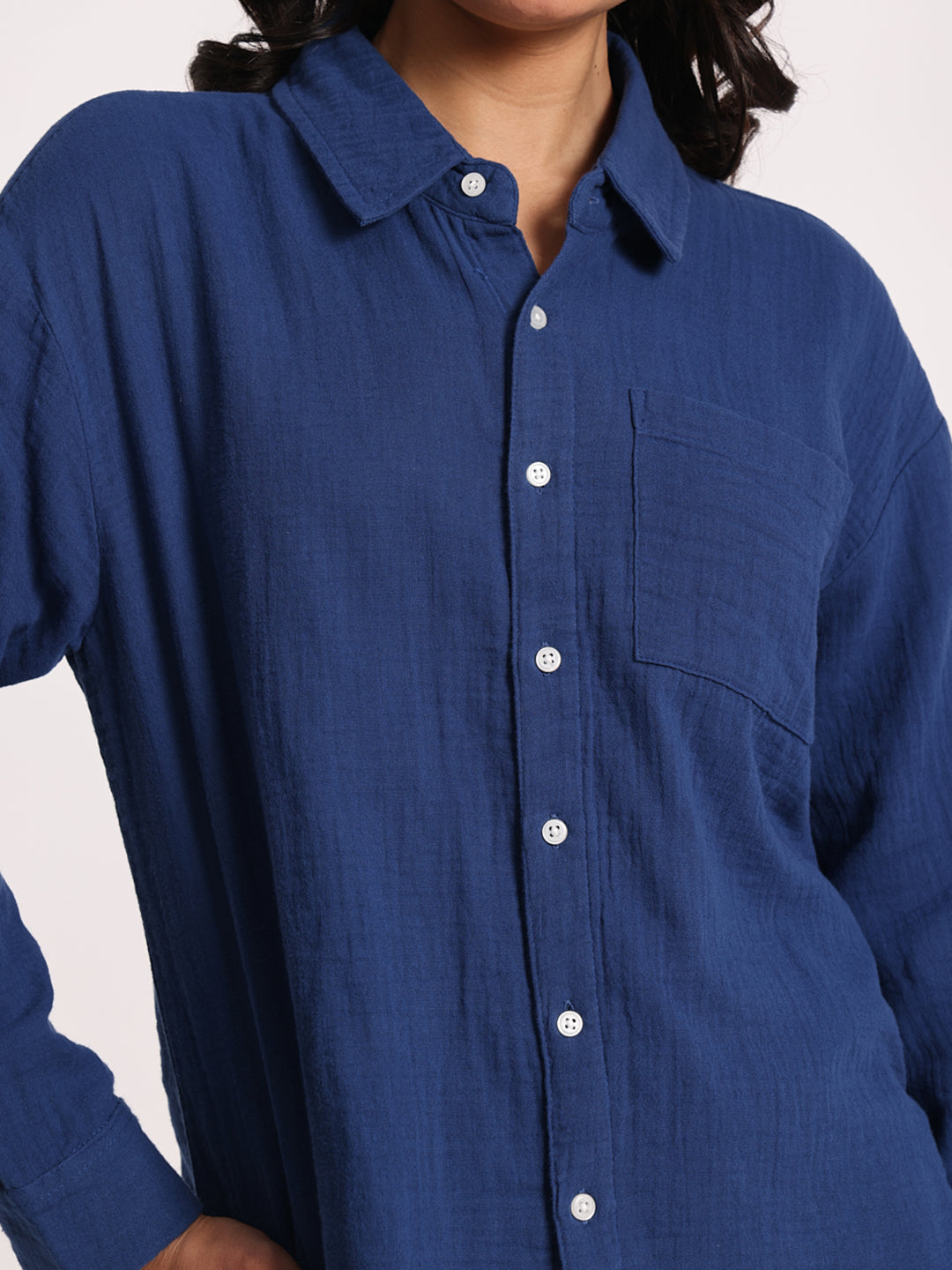 The "Effortless Indigo" Co-ord Set