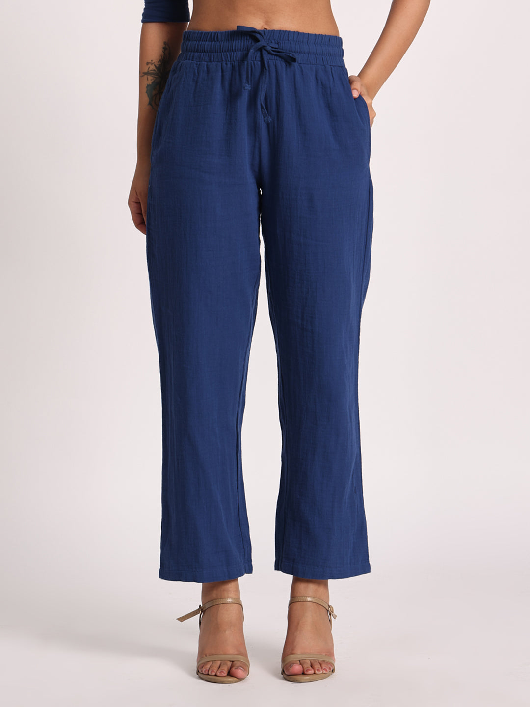The "Effortless Indigo" Co-ord Set