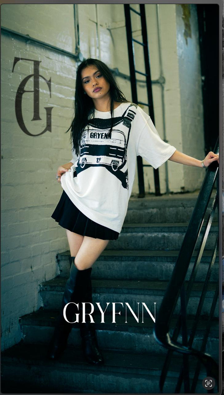 The Gryffynn "Harness" Oversized Tee