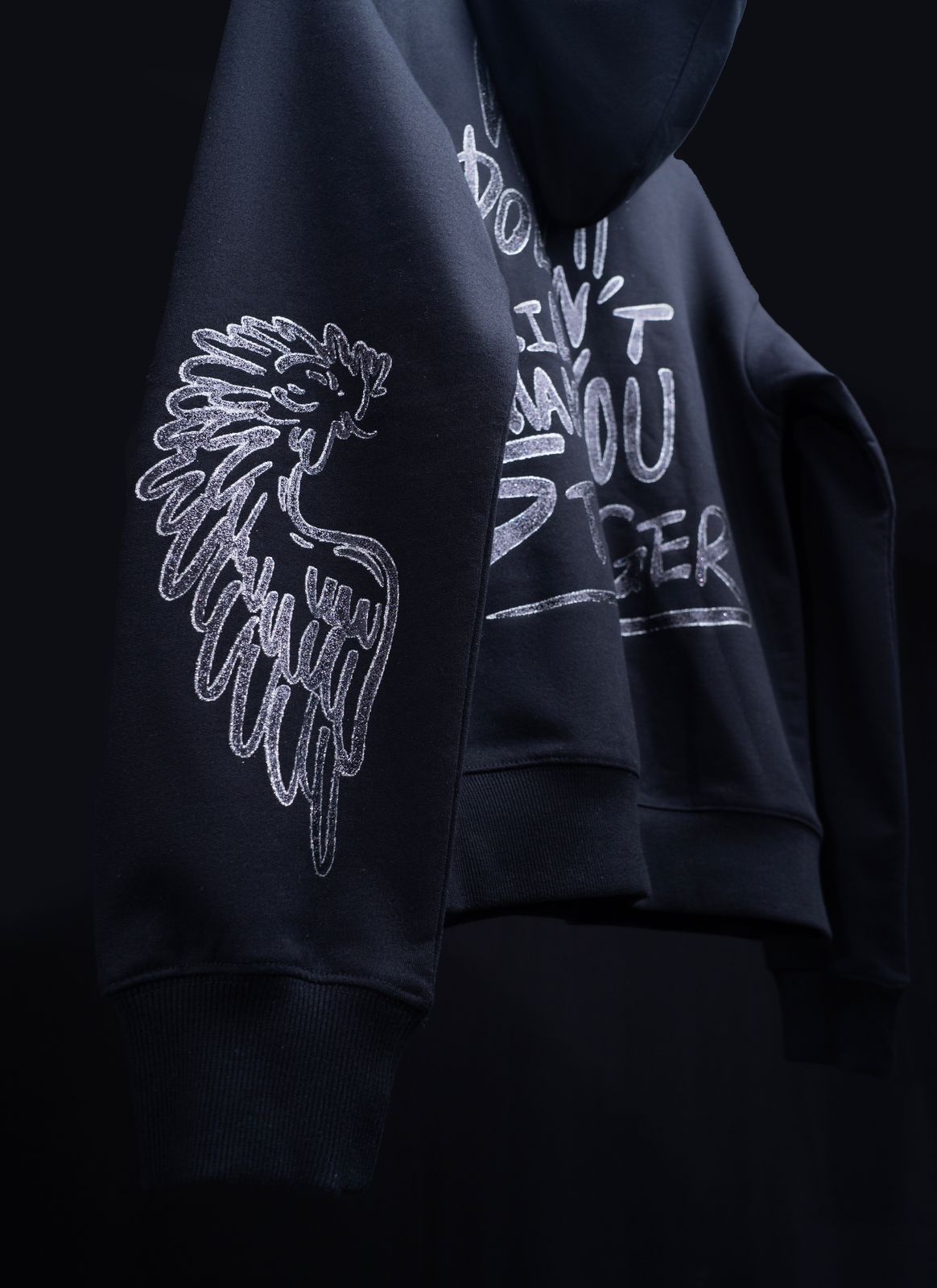 Rise & Roar Glitter Hoodie